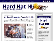 Tablet Screenshot of hardhathr.com